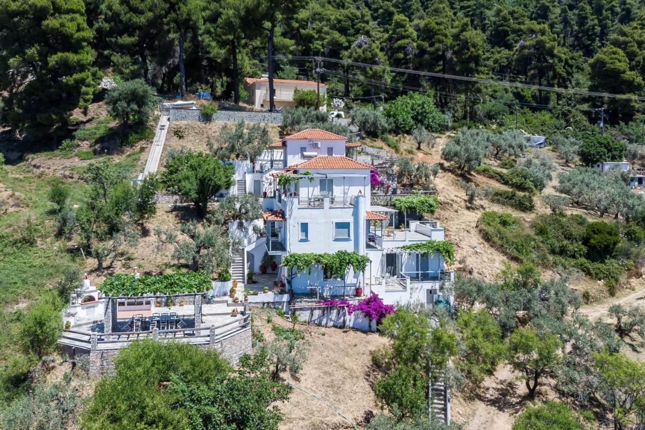 Hotel Stamatiou Estate Neo Klima Exterior foto